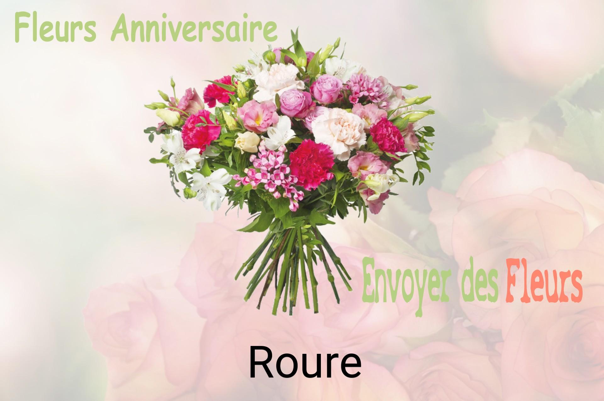 Bouquet de fleurs d’anniversaire livré à Roure